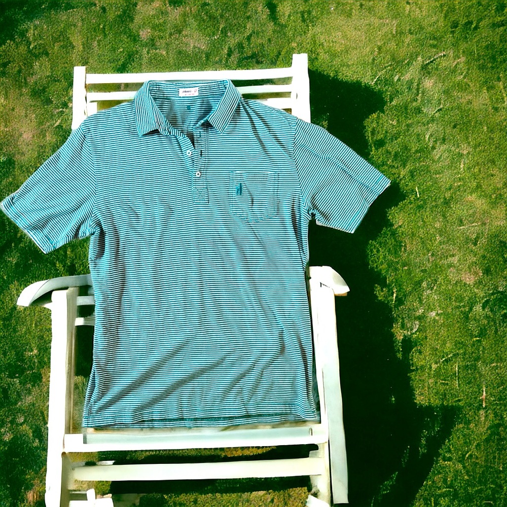 Stripped Johnnie-o Polo
